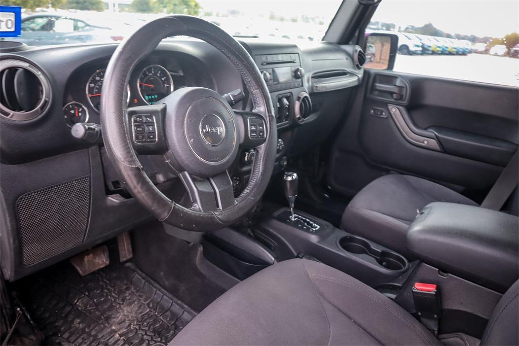 used 2015 Jeep Wrangler Unlimited car, priced at $14,500