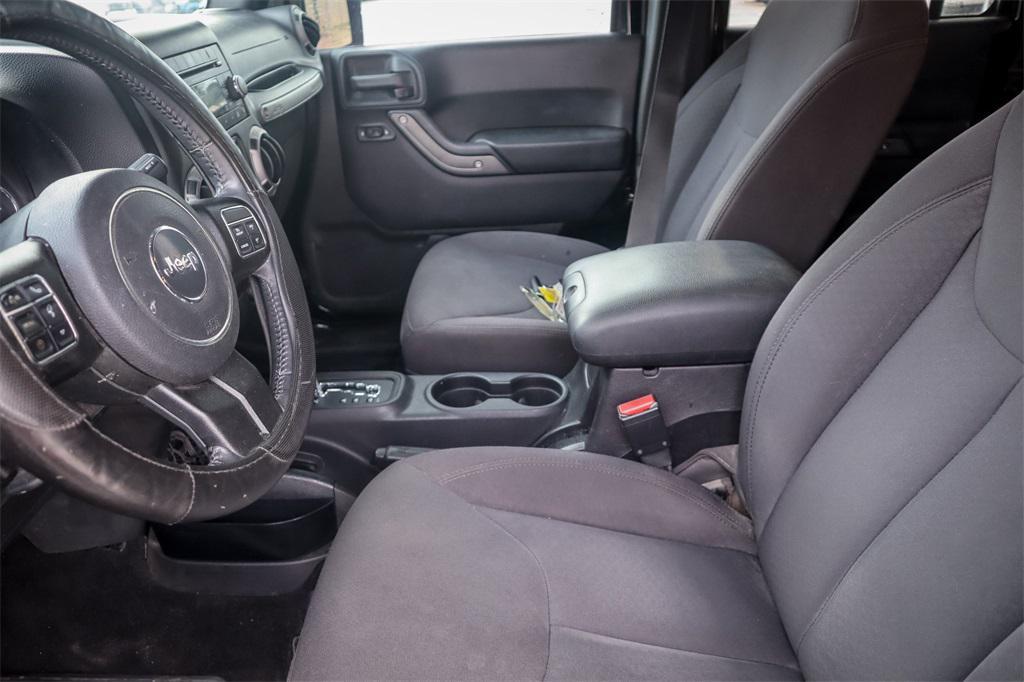 used 2015 Jeep Wrangler Unlimited car, priced at $14,500