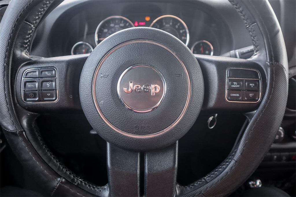 used 2015 Jeep Wrangler Unlimited car, priced at $14,500