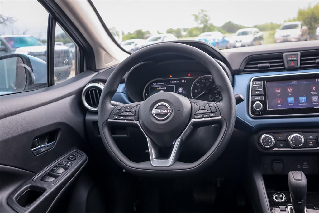 new 2025 Nissan Versa car, priced at $20,033
