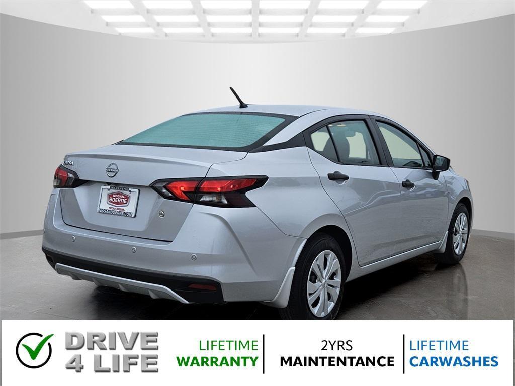 new 2025 Nissan Versa car, priced at $18,628