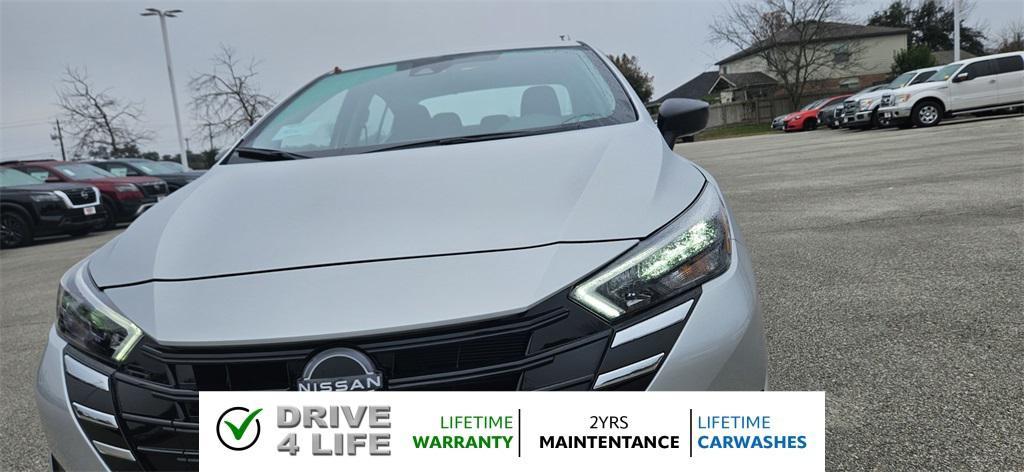 new 2025 Nissan Versa car, priced at $18,628