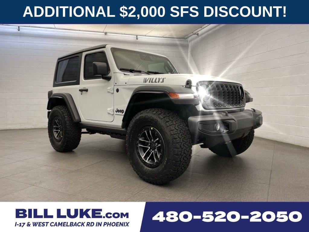 new 2026 Jeep Wrangler car, priced at $48,930