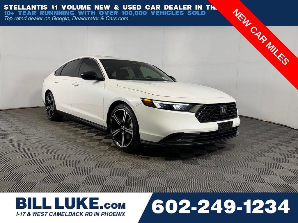 used 2025 Honda Accord Hybrid car, priced at $31,373
