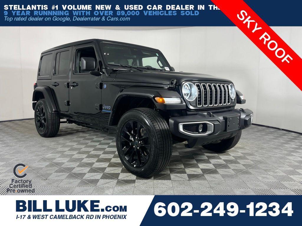 used 2025 Jeep Wrangler 4xe car, priced at $30,973