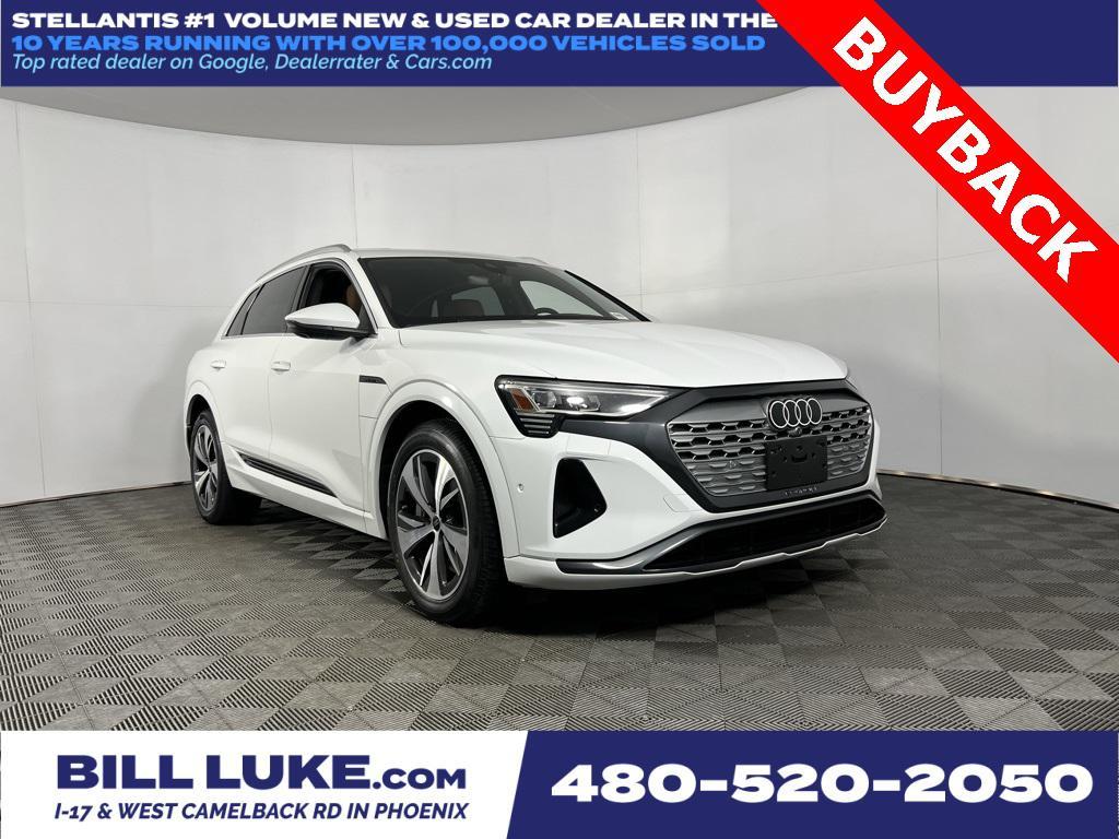 used 2024 Audi Q8 e-tron car, priced at $31,275