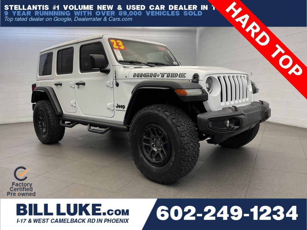 used 2023 Jeep Wrangler car, priced at $37,973