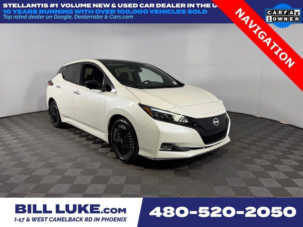 used 2024 Nissan Leaf car, priced at $15,673