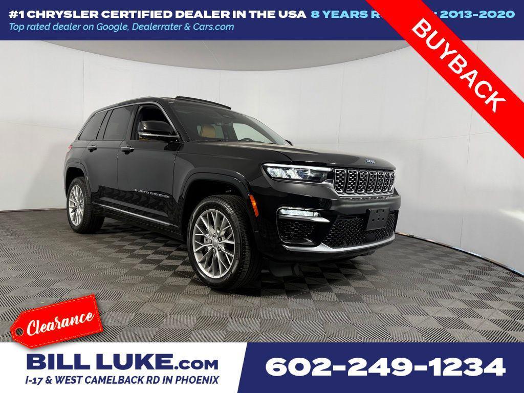 used 2023 Jeep Grand Cherokee 4xe car, priced at $31,875