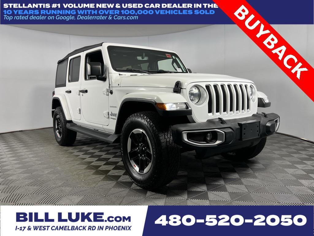 used 2022 Jeep Wrangler Unlimited car, priced at $29,975