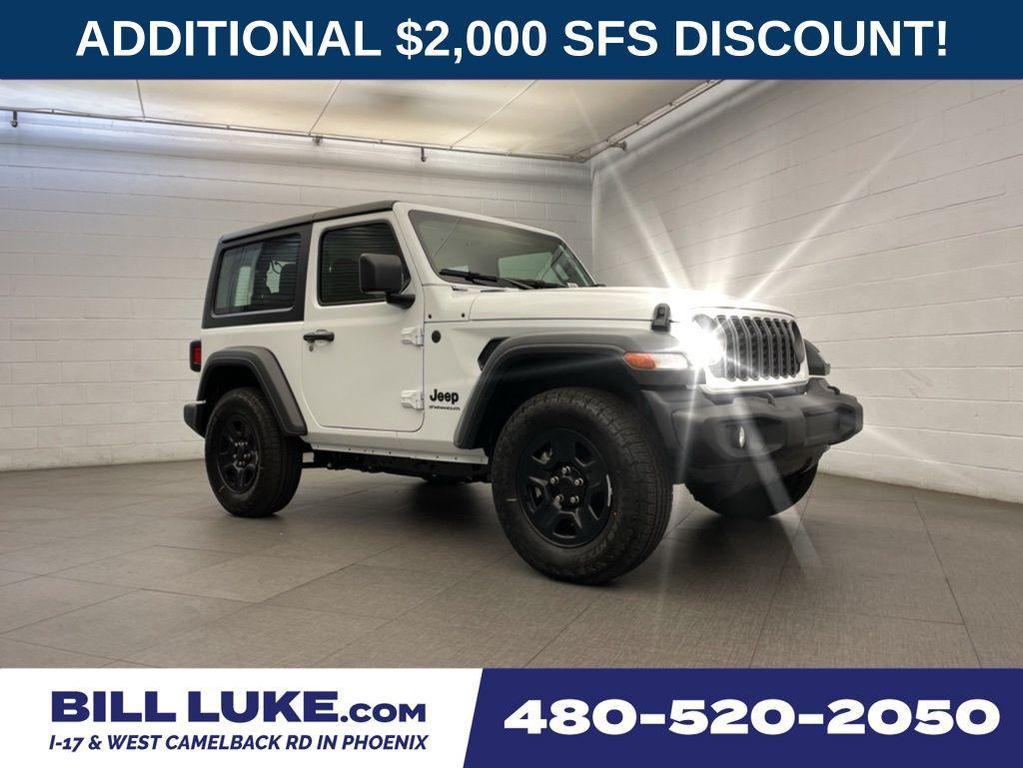 new 2026 Jeep Wrangler car, priced at $34,405