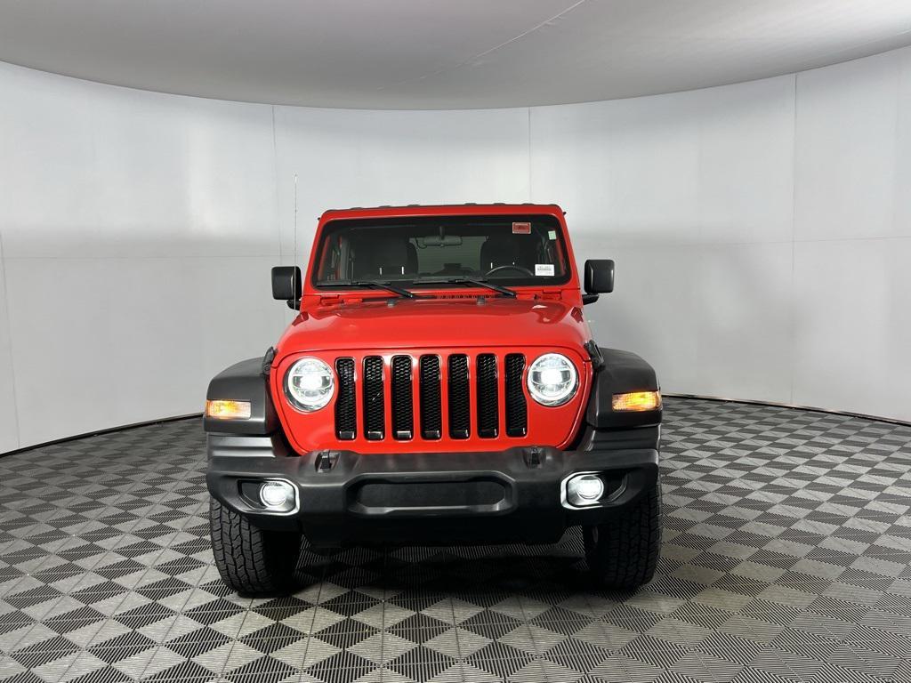 used 2022 Jeep Wrangler Unlimited car, priced at $28,973