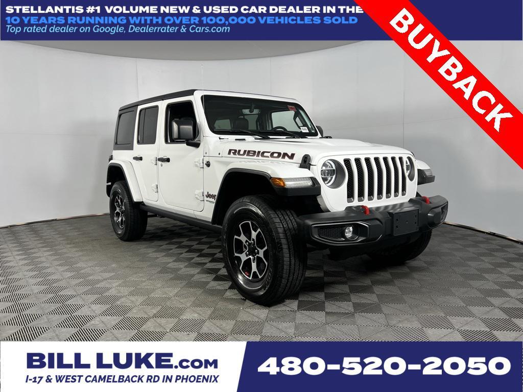 used 2022 Jeep Wrangler Unlimited car, priced at $28,575