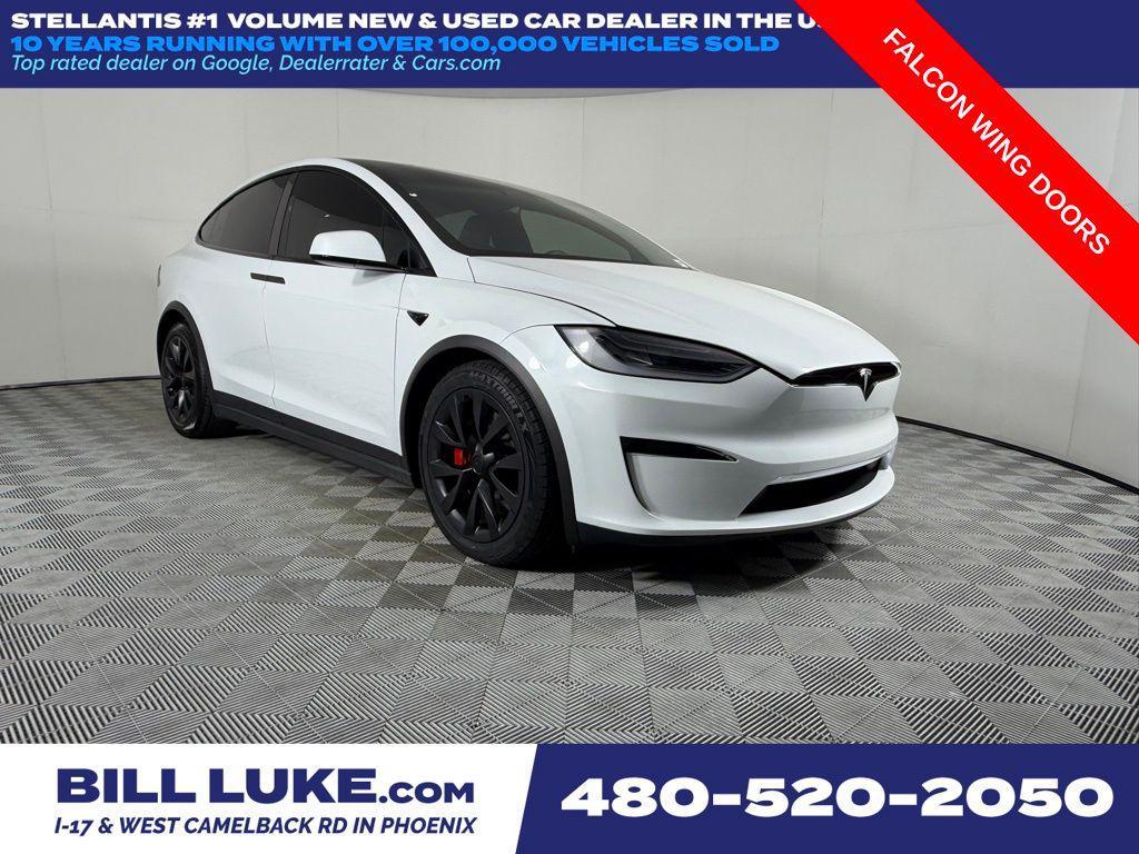 used 2023 Tesla Model X car, priced at $74,973