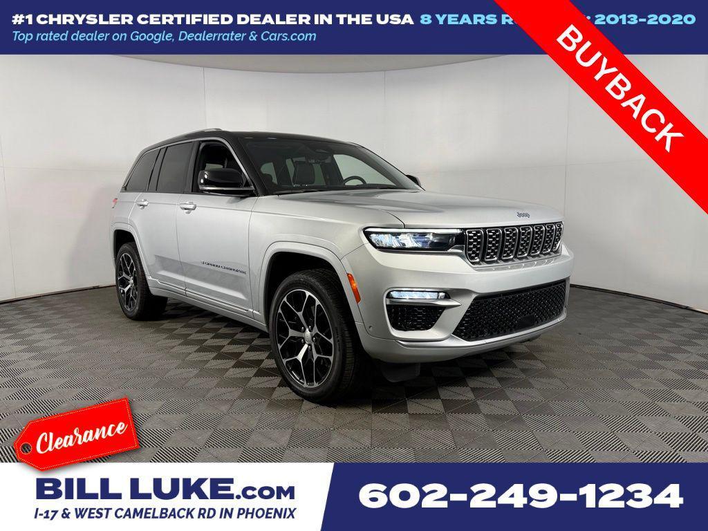 used 2023 Jeep Grand Cherokee 4xe car, priced at $32,575