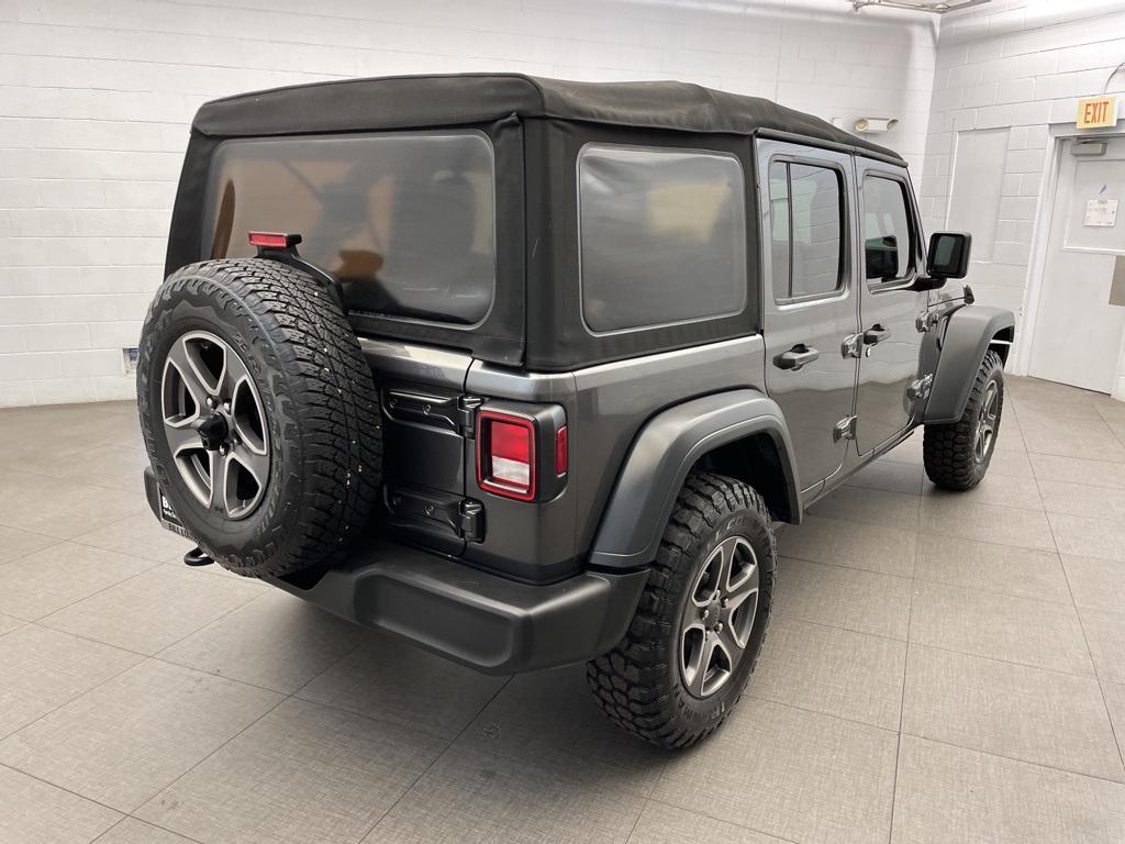 used 2018 Jeep Wrangler Unlimited car, priced at $19,573