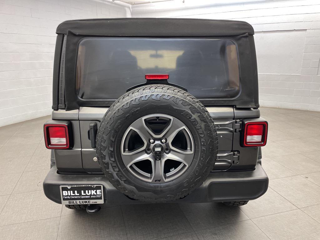 used 2018 Jeep Wrangler Unlimited car, priced at $19,573