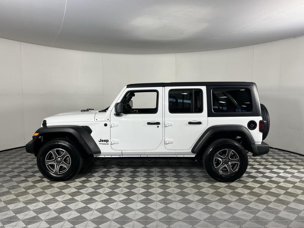 used 2022 Jeep Wrangler Unlimited car, priced at $26,973