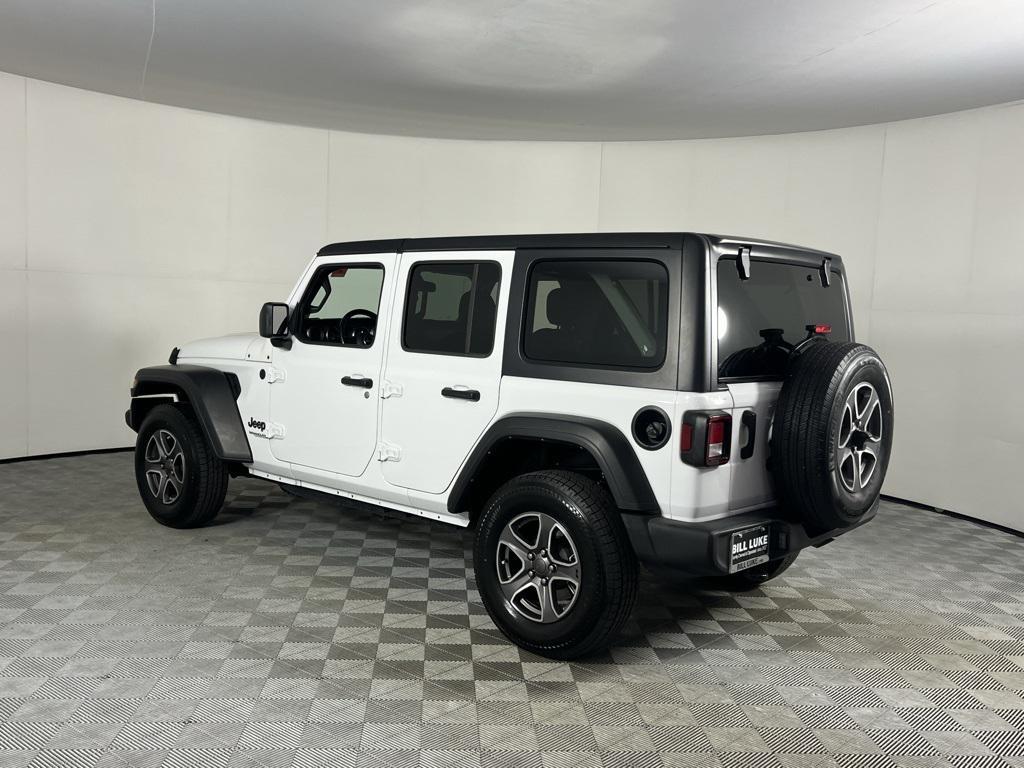 used 2022 Jeep Wrangler Unlimited car, priced at $26,973