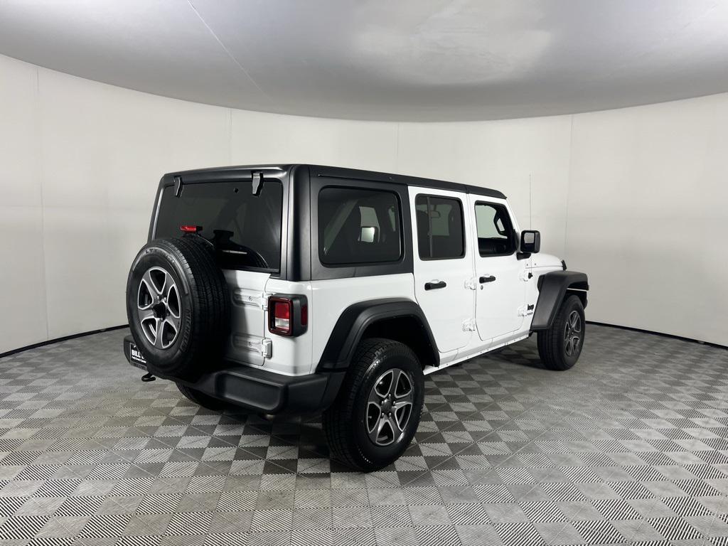used 2022 Jeep Wrangler Unlimited car, priced at $26,973