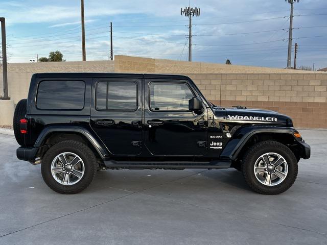 used 2021 Jeep Wrangler Unlimited car, priced at $28,573