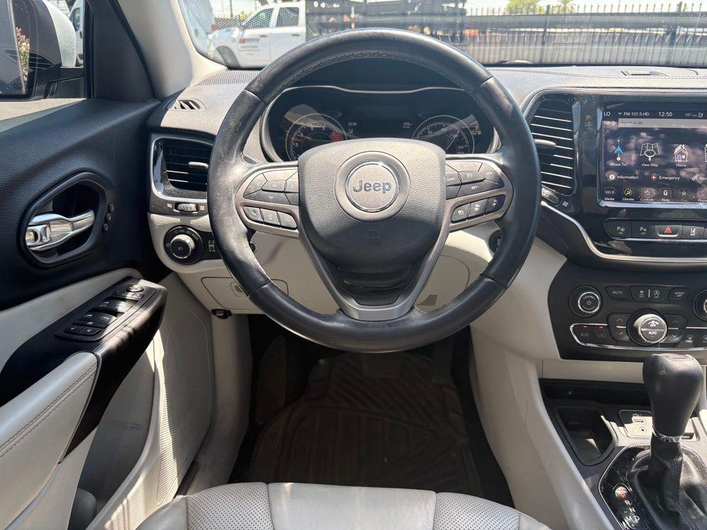 used 2021 Jeep Cherokee car, priced at $20,072