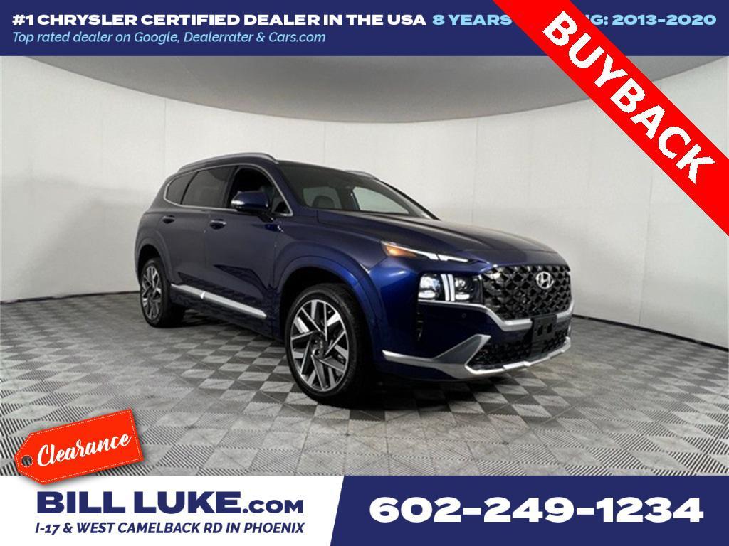 used 2023 Hyundai Santa Fe car, priced at $24,075