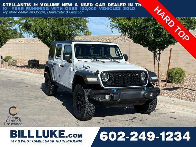 used 2024 Jeep Wrangler 4xe car, priced at $30,673