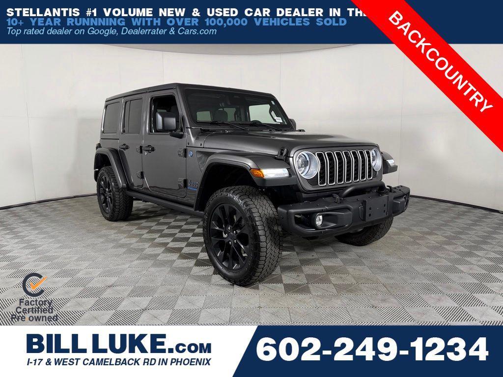 used 2025 Jeep Wrangler 4xe car, priced at $30,673