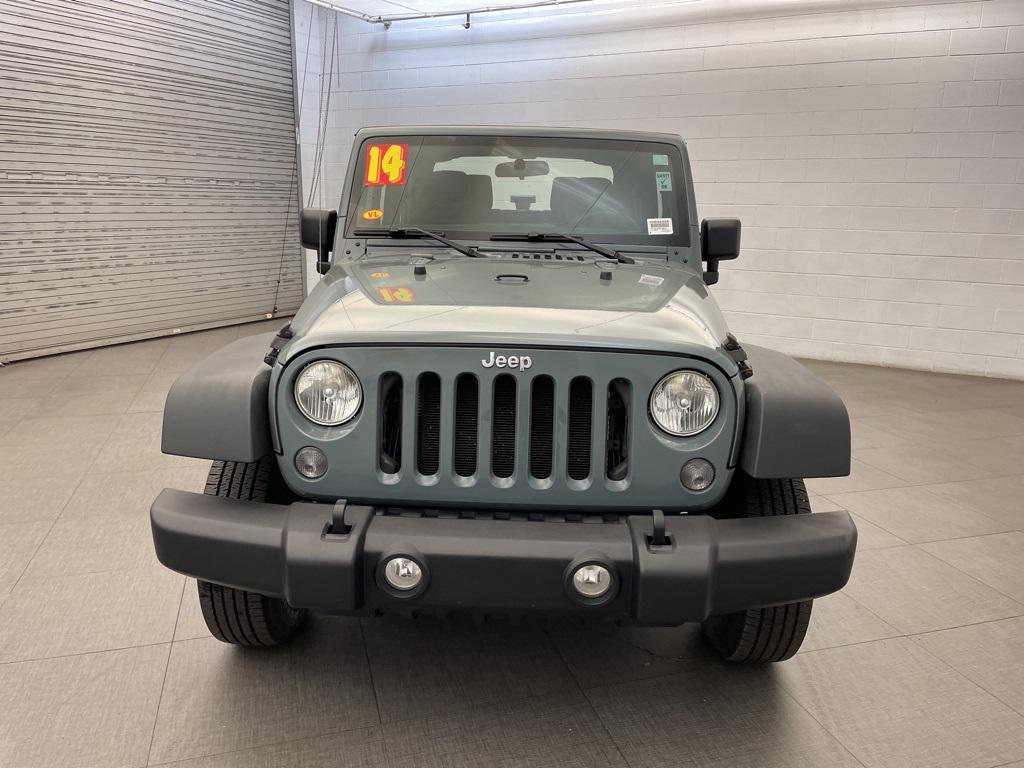 used 2014 Jeep Wrangler car, priced at $13,973