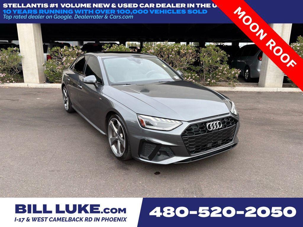 used 2021 Audi A4 car, priced at $20,373