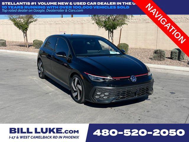 used 2025 Volkswagen Golf GTI car, priced at $33,673
