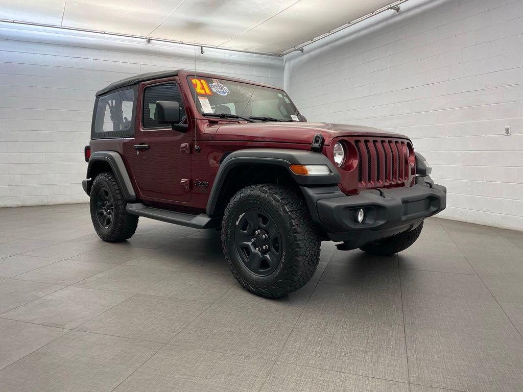 used 2021 Jeep Wrangler car, priced at $27,772