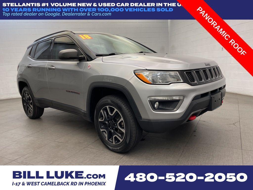 used 2018 Jeep Compass car, priced at $14,973