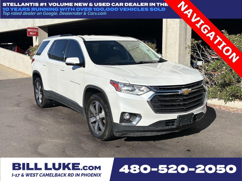 used 2018 Chevrolet Traverse car, priced at $13,673