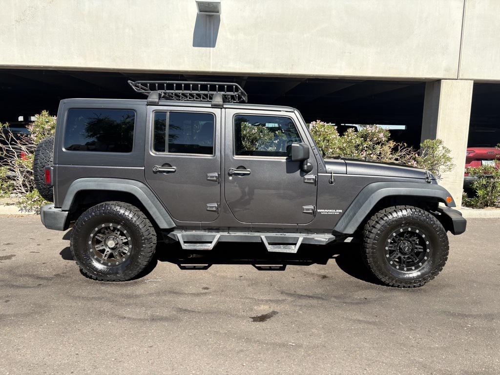 used 2017 Jeep Wrangler Unlimited car, priced at $18,973