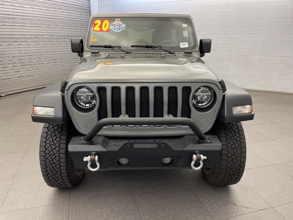 used 2020 Jeep Wrangler Unlimited car, priced at $23,973