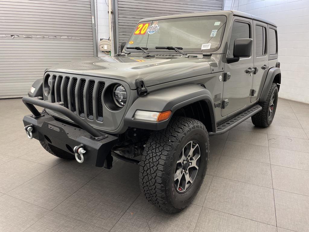 used 2020 Jeep Wrangler Unlimited car, priced at $23,973