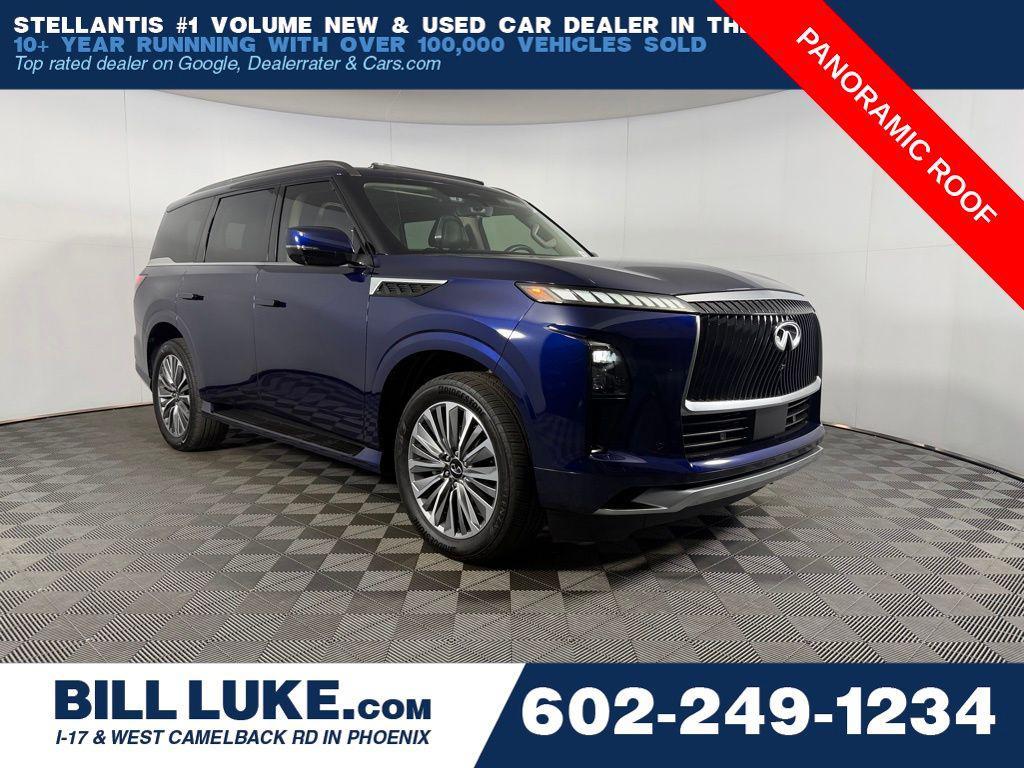 used 2025 INFINITI QX80 car, priced at $68,373