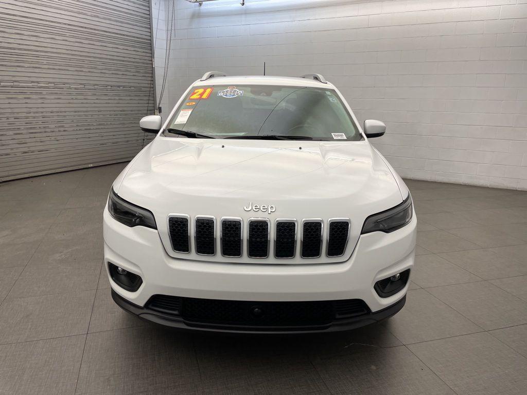 used 2021 Jeep Cherokee car, priced at $19,973