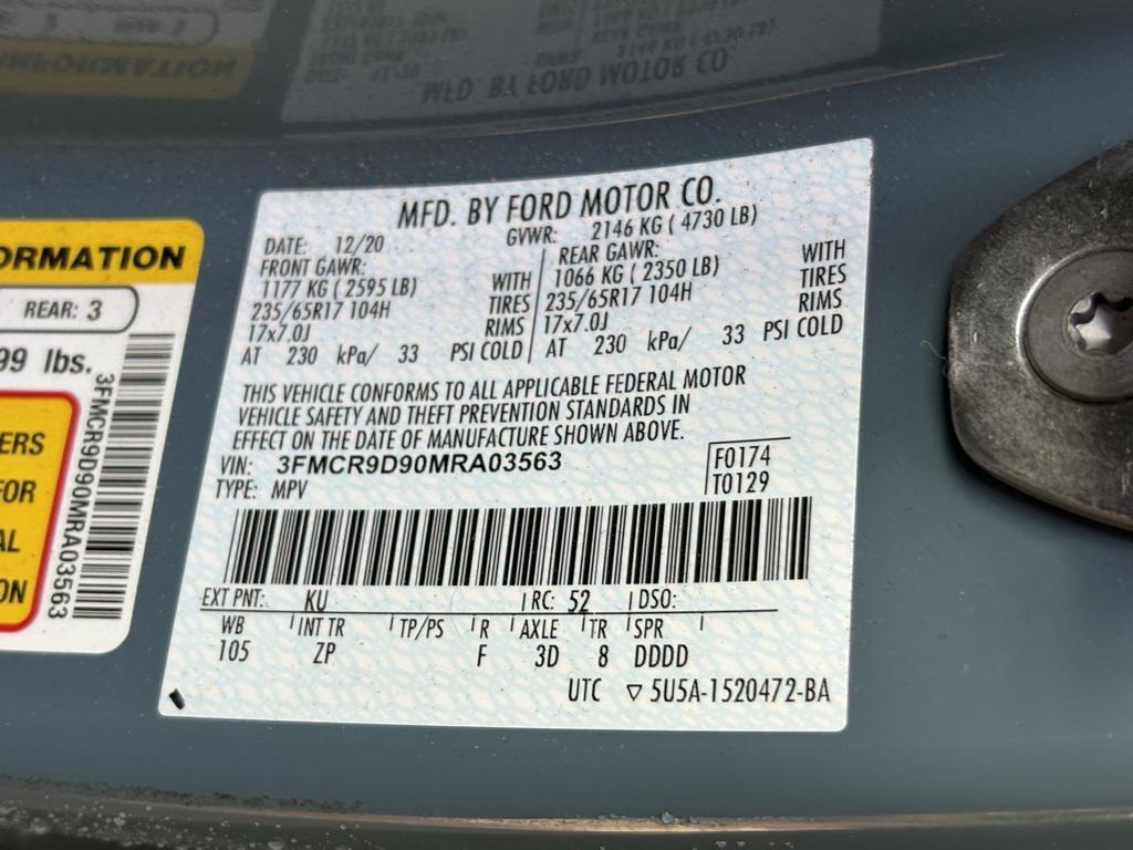 used 2021 Ford Bronco Sport car, priced at $23,973