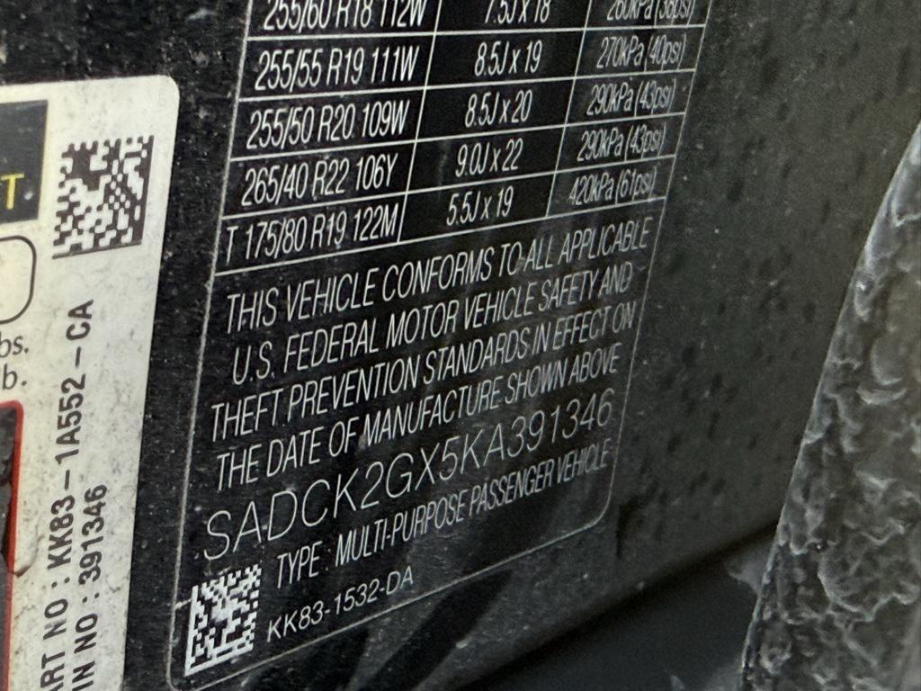 used 2019 Jaguar F-PACE car