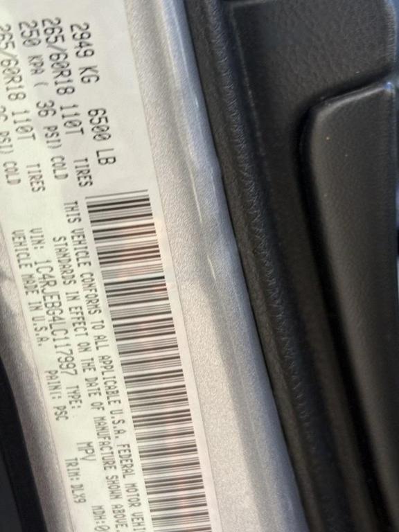 used 2020 Jeep Grand Cherokee car