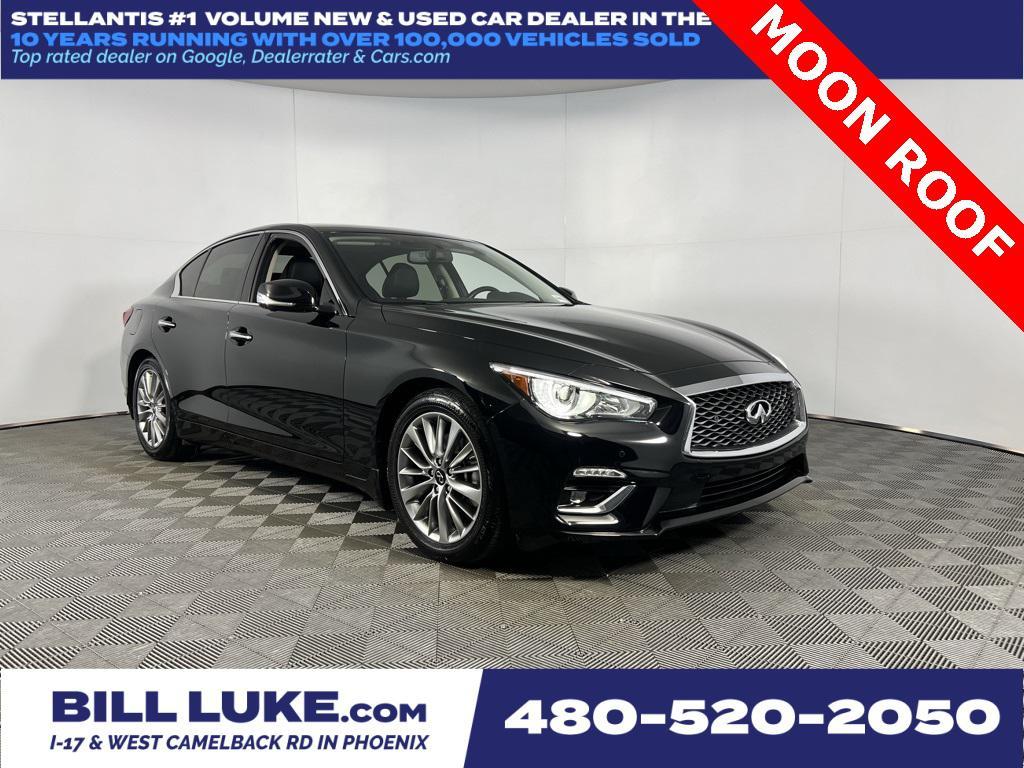 used 2024 INFINITI Q50 car, priced at $28,073