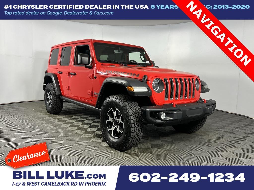 used 2021 Jeep Wrangler Unlimited car, priced at $34,073