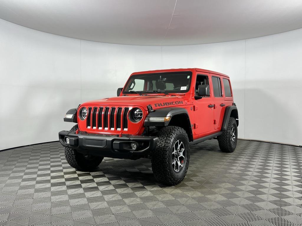 used 2021 Jeep Wrangler Unlimited car, priced at $34,073