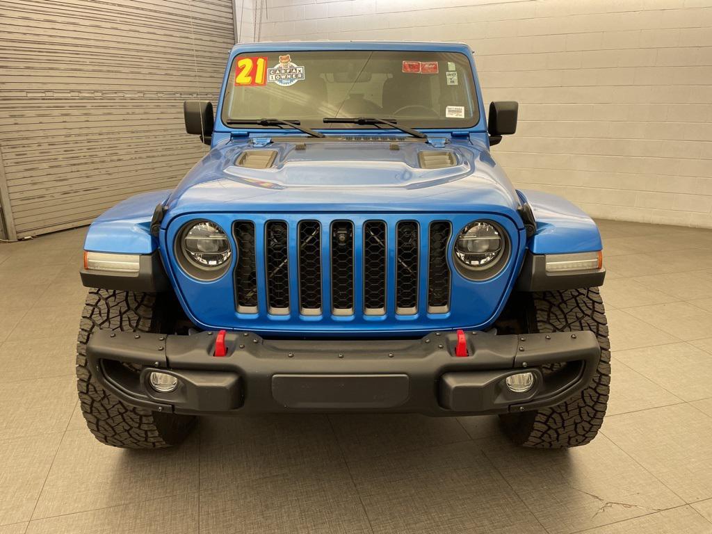 used 2021 Jeep Wrangler Unlimited car, priced at $30,373