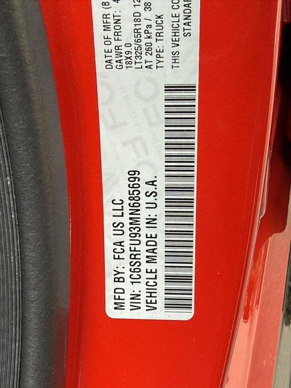 used 2021 Ram 1500 car