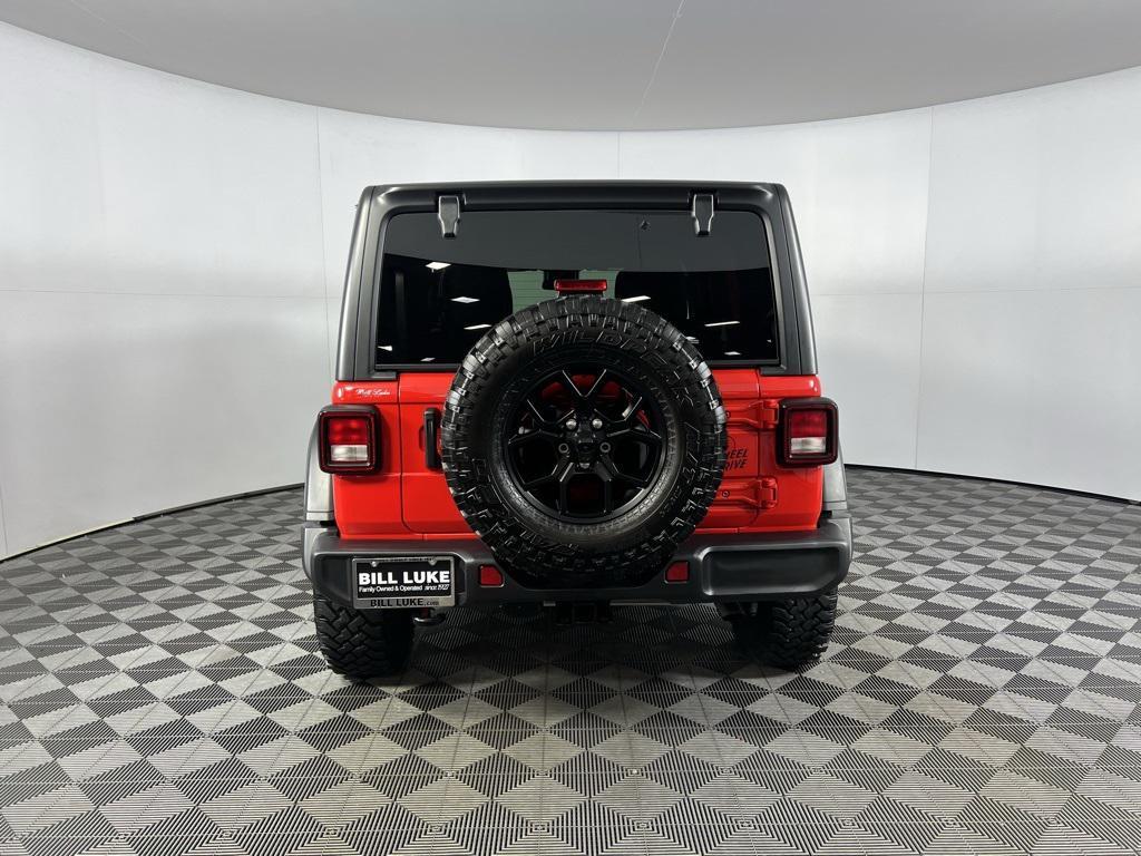used 2025 Jeep Wrangler car, priced at $37,273