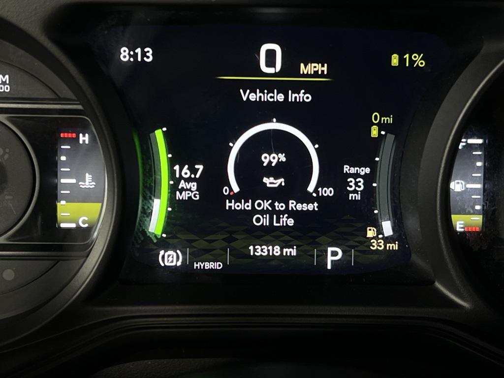 used 2025 Jeep Wrangler 4xe car, priced at $33,573